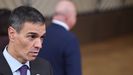 El primer ministro de Espa�a, Pedro S�nchez, asiste a la Cumbre del Consejo de la UE en Bruselas, B�lgica, el 18 de diciembre de 2025. Los l�deres de la UE se re�nen para debatir los �ltimos acontecimientos en Ucrania, el pr�ximo marco financiero plurianual de la UE, el proceso de ampliaci�n de la UE y la situaci�n geoecon�mica en la Uni�n Europea. (B�lgica, Ucrania, Bruselas)