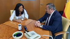 Balseiro se reuni� ayer con la subdelegada del Gobierno