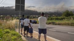Incendio forestal en Herb�n
