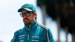 Fernando Alonso durante el GP de Mnaco.