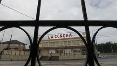 Vista de la fachada de la sala de fiestas La Concha, cerrada desde hace tres a�os