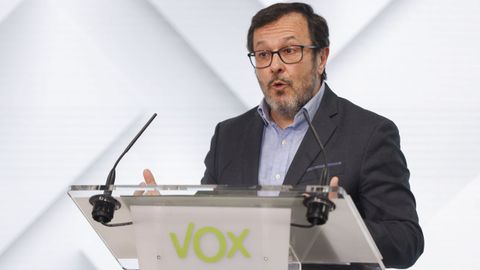 El `portavoz nacional de Vox, Jos Antonio Fster