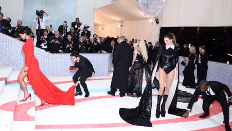 Kylie y Kendall Jenner en la Met Gala