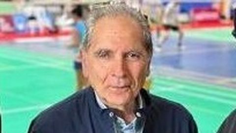 Jos� Luis Vila fue una figura clave en el b�dminton.