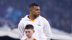 Kylian Mbapp.El delantero del Real Madrid Kylian Mbapp