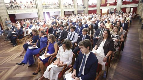 El acto congreg� a numerosos representantes de la vida pol�tica, social y cultural de Lugo