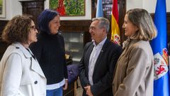 Menor, con representantes del Colexio da Avogaca de Ourense.