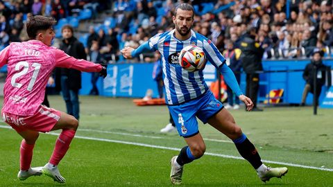 Pablo Martnez es uno de los futbolistas del Dpor con ms manas