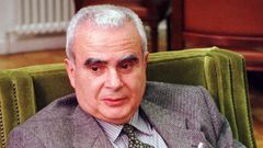 En una fotografa de 1999, cuando an era presidente del Consejo Escolar del Estado