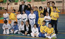 Los componentes del Neka, ayer en el torneo provincial.