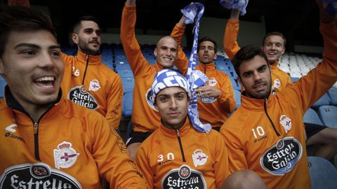 Junto a Luis Fernndez, Bicho, Insua, lex Bergantios, Juan Carlos y Seoane, los canteranos del segundo ascenso