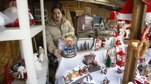 Uno de los puestos del Nadalmente Lucense