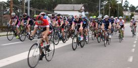 El pelot�n que particip� el s�bado en la carrera de Boiro estaba formado por 230 deportistas. 