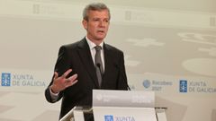 El presidente de la Xunta, Alfonso Rueda.