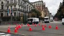 Obras en el centro de Oviedo