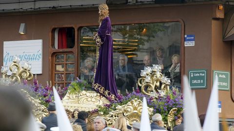 Procesin de la Pontificia en As Angustias. 