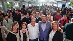 Acto poltico celebrado en Langreo en el que han intervenido Adrin Barbn, Patxi Lpez, Carmen Arbes y Mnica Ronderos