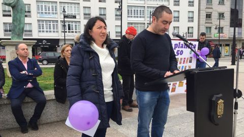 CONCENTRACI�N Y LECTURA DE UN MANIFIESTO EN CEE POR EL D�A INTERNACIONAL DE LA MUJER, CON LA PARTICIPACI�N DE REPRESENTANTES DE APEM