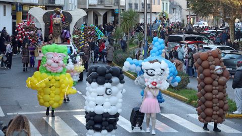 Cabalgata de Reyes en A Pobra.