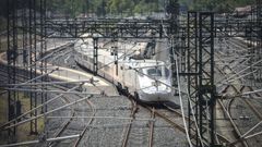 Imagen de archivo de un tren Alvia