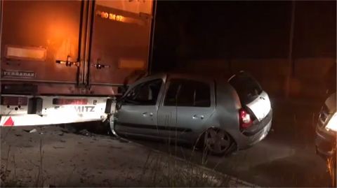 Herido grave un menor en Mallorca tras empotrar el coche que conduc�a contra un remolque