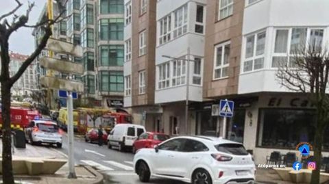 En la intervenci�n de O Milladoiro particip� el GES de Bri�n, la Polic�a Local de Ames, Protecci�n Civil del municipio y el 061