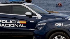 Imagen de archivo de coches de la Polic�a Nacional