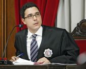 Miguel Ruiz, durante una vista en la Audiencia