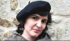 Rosario, con la boina perdida en Malpica, la que fue de su abuelo y tambi�n usa su hijo