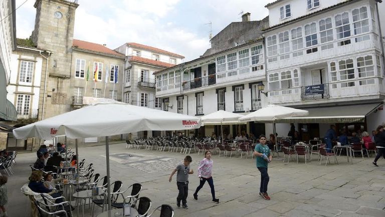 La plaza Real eumesa, en una imagen de archivo