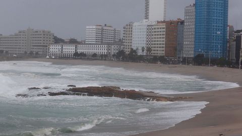 Temporal en Riazor.
