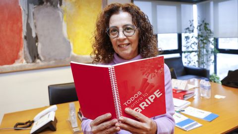 La directora xeral de Sa�de P�blica Carmen Dur�n, en una foto del 2024.