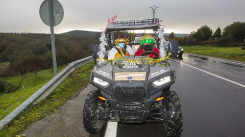 Reyes Magos por Vimianzo, en curiosos vehiculos
