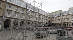 Escenario en su nuevo ubicaci�n 