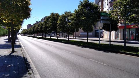 Avenida de Juan Carlos I, en Gij�n