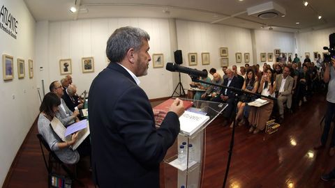 ENTREGA DE LOS PREMIOS ATLANTE EN EL MUSEO DEL GRAVADO DE ARTES E INAUGURACION DE LA EXPOSICION DE TODOS LOS PREMIADOS DE LOS ULTIMOS 10 AOS