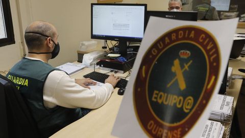 Equipo @ de la Guardia Civil, que investiga los ciberdelitos.