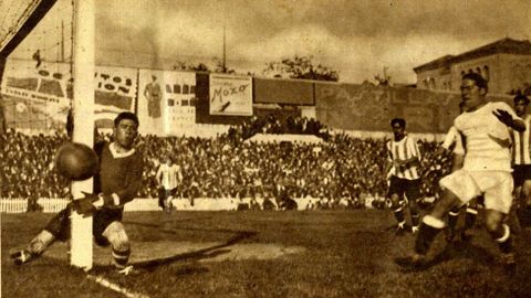 Rodrigo, en su mtico partido contra el Madrid en 1932