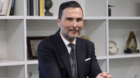 Enrique L�pez P�rez, consejero delegado del Grupo Amper, en una foto de archivo