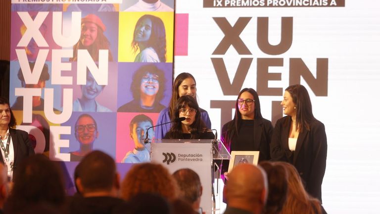 Entrega de los premios de Xuventude en la Diputaci�n