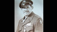 Leoncio Pe�a, combatiente del frente de Oviedo y despu�s sargento del ej�rcito de EEUU