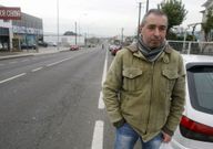 Francisco Garc�a es testigo cada mes de tres o cuatro choques.