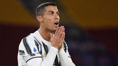 Cristiano Ronaldo en el ltimo partido de la Juventus