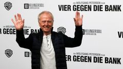 Petersen, en su regreso a Alemania, en la presentaci�n de �Cuatro contra el banco�, en noviembre del 2015.
