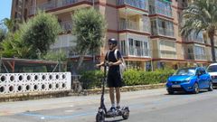 Edificio donde se encuentra la vivienda de la madre de Koldo Garc�a, en Benidorm.
