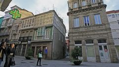 Entrada a la calle Armando Cotarelo, a la entrada del antiguo hotel Comercio