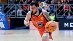 D�dac Cuevas, durante un partido celebrado en el Coliseum la pasada temporada.