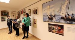 Laura Garc�a, Aurora Marco y Teresa Villaverde, en la presentaci�n del acto. 