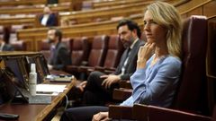 Cayetana �lvarez de Toledo, durante un pleno celebrado en el Congreso de los Diputados