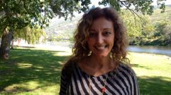 Marisú Miranda en una foto de archivo en O Barco.